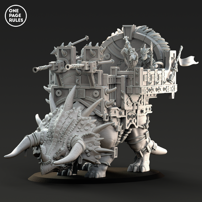 Triceratops (Blowpipe) - Saurians (1+4 Models)