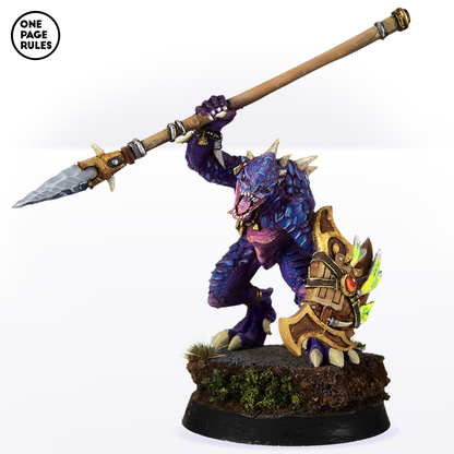 Saurian Warriors (Spear) - Saurians (5 Models)