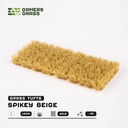 Beige Spikey 12mm - Wild Tufts By Gamers Grass