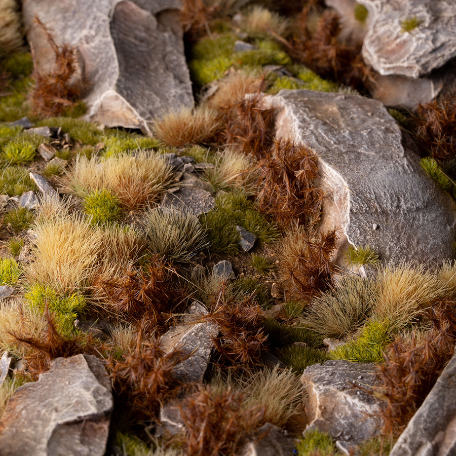 Brown Spikey 12mm - Wild Tufts By Gamers Grass