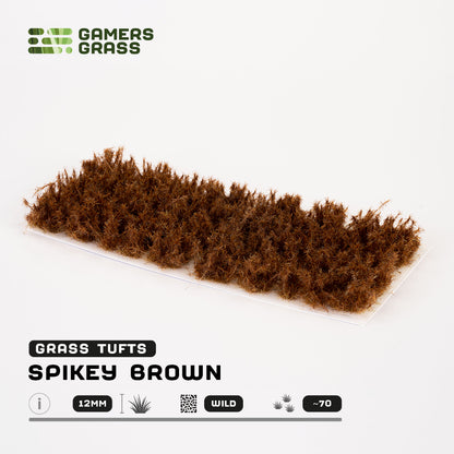 Brown Spikey 12mm - Wild Tufts By Gamers Grass