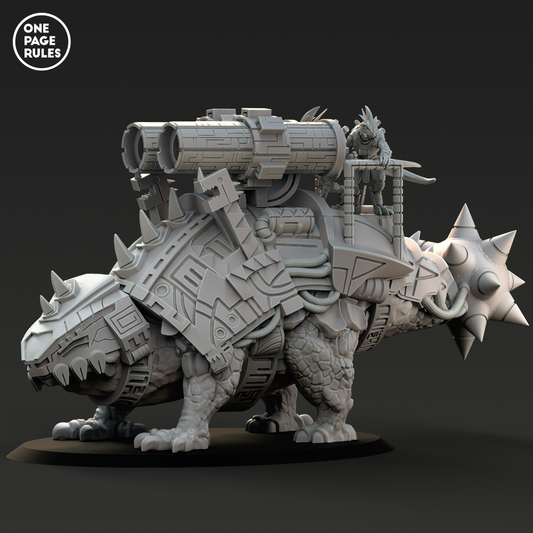 Ankylosaurus (Fusion Cannon) - Saurian Starhost (1+2 Models)