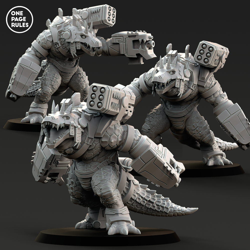 Gators (Shooter) - Saurian Starhost (3 Models)