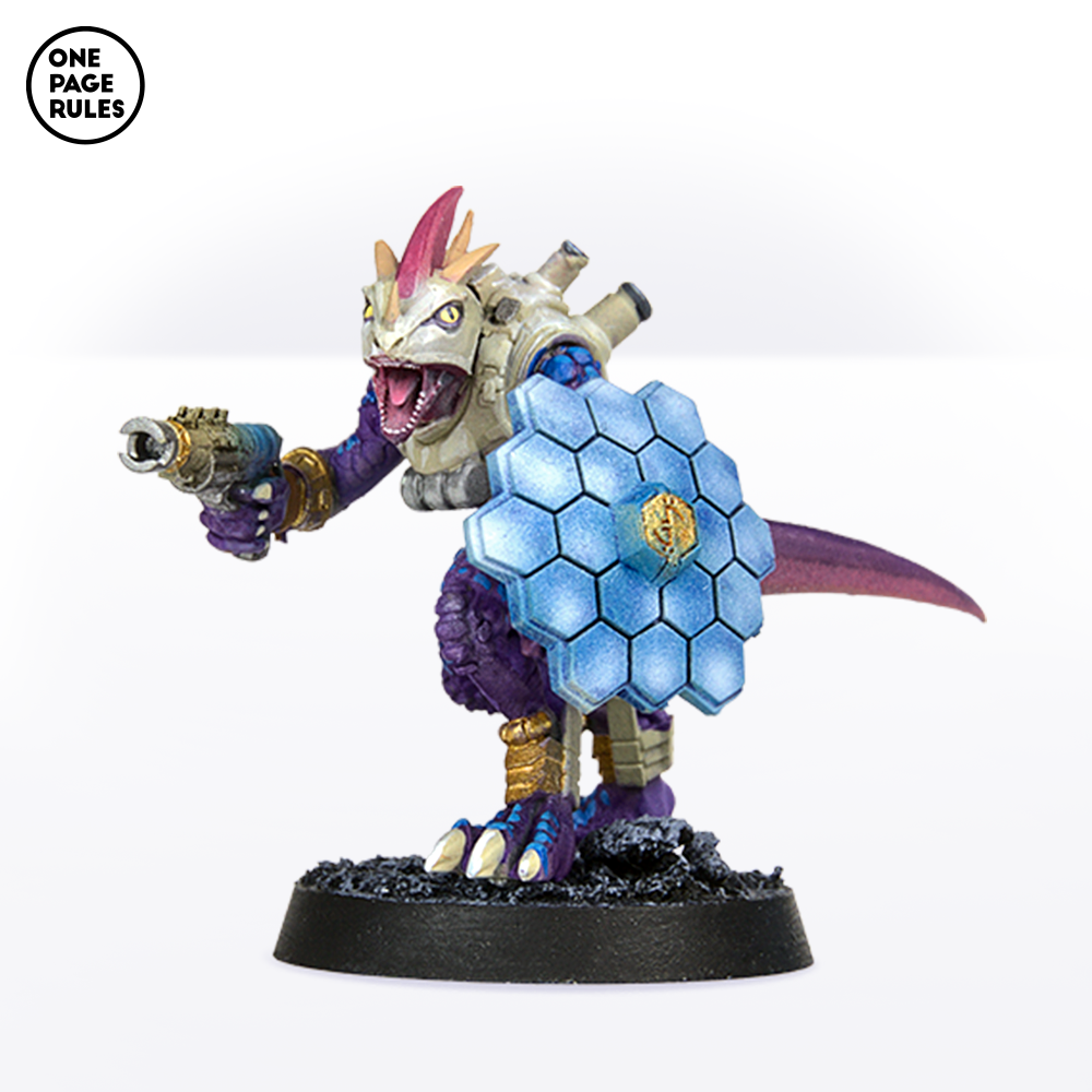 Gecko Cohorts (Shield) - Saurian Starhost (5 Models)