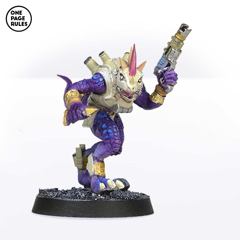 Gecko Cohorts (Dagger) - Saurian Starhost (5 Models)