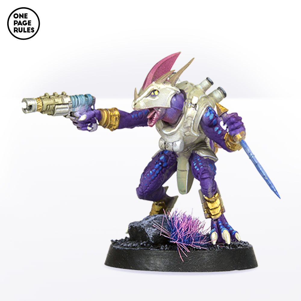 Gecko Cohorts (Dagger) - Saurian Starhost (5 Models)