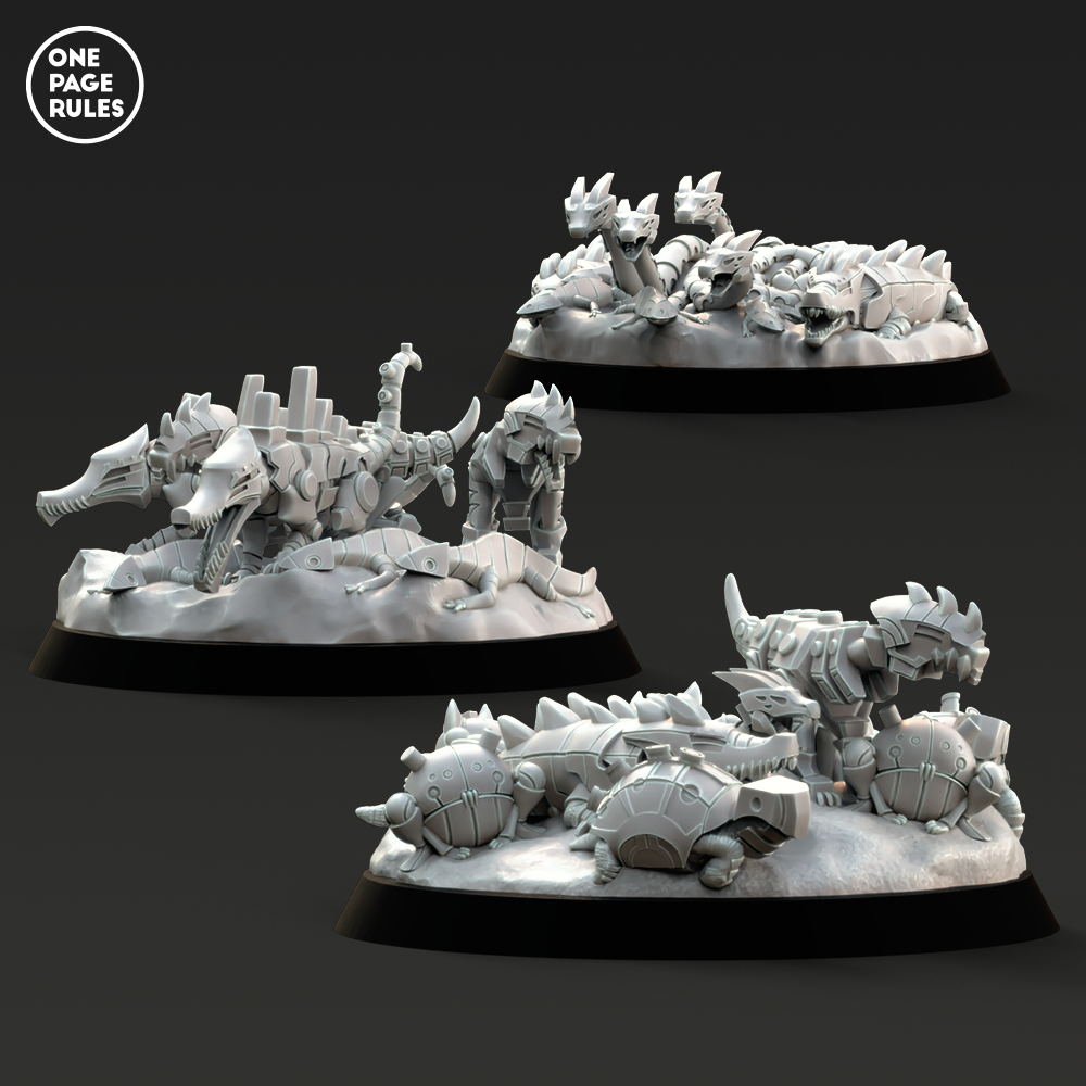 Cyber Swarms - Saurian Starhost (3 Models)