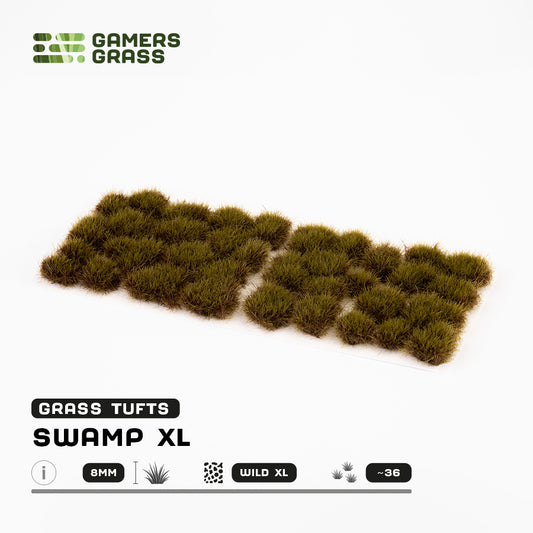 Swamp XL 12mm - Wild Tufts By Gamers Grass