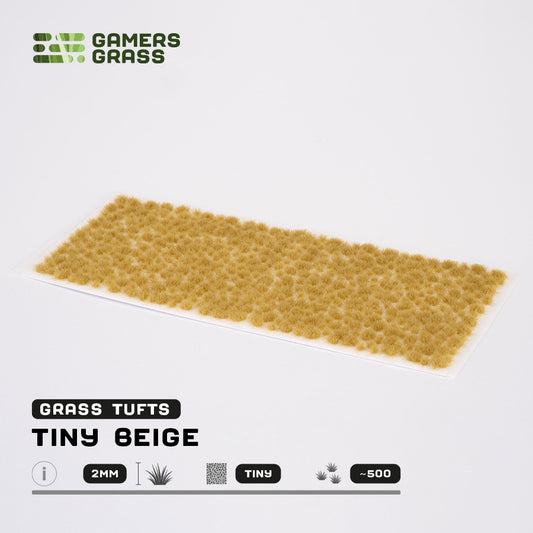 Beige 2mm - Tiny Tufts By Gamers Grass
