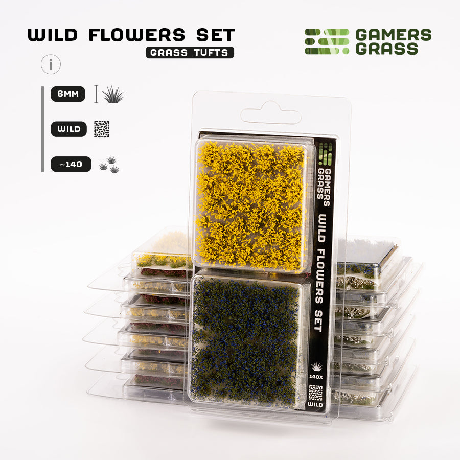 Wild Flowers Set - Wild Tufts By Gamers Grass